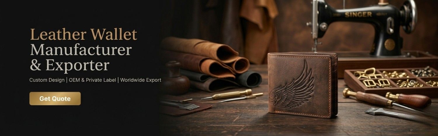 Leather Wallet Manufacturers in Delhi