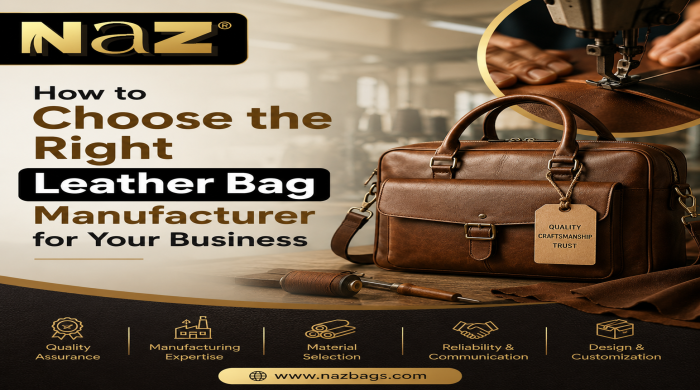 How to Choose the Right Leather Bag Manufacturer for Your Business | Market Trends in Rajasthan