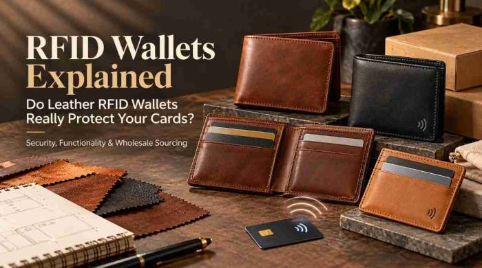 RFID Wallets Explained: Do Leather RFID Wallets Really Protect Your Cards? - Naz Leather Export Delhi