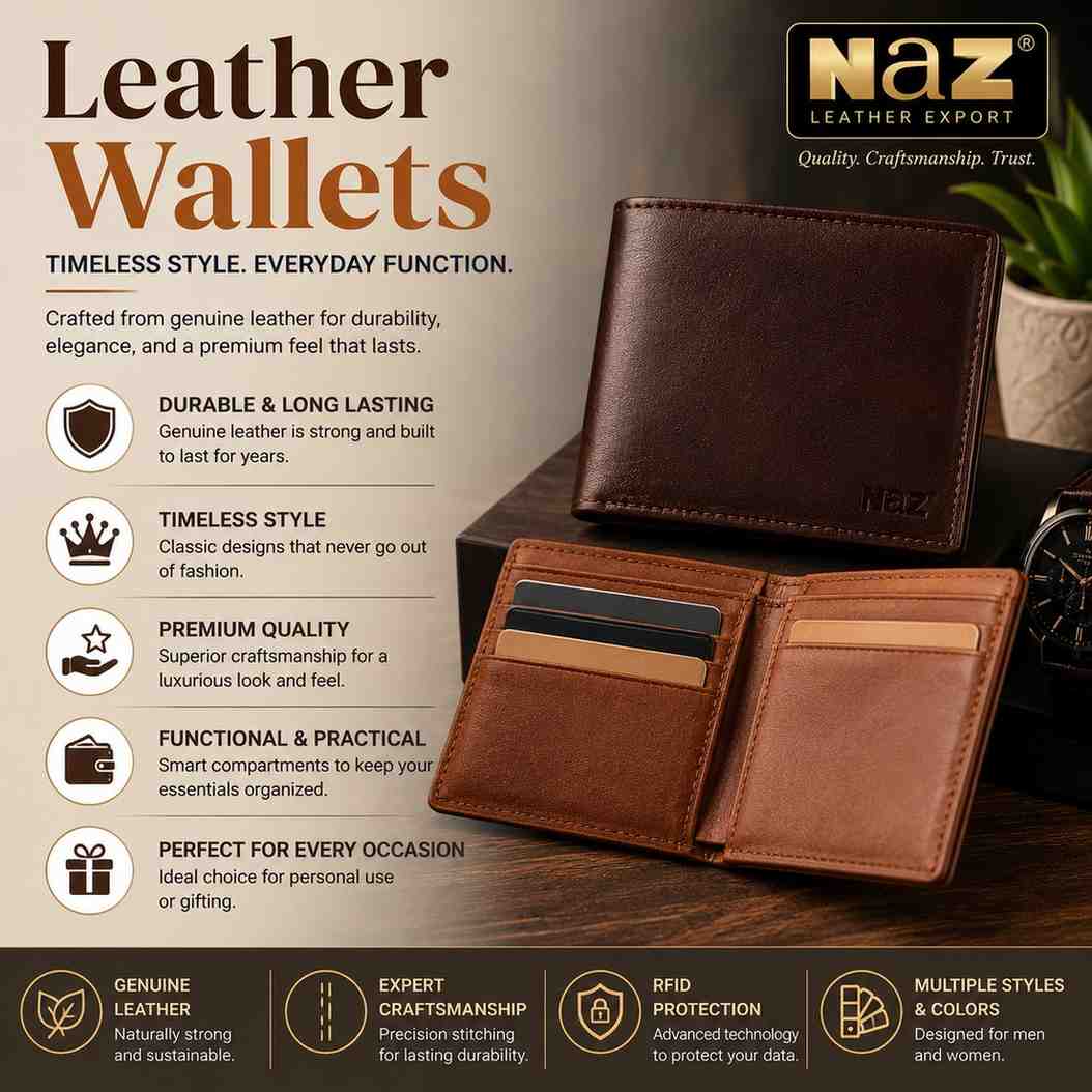 Top Reasons to Choose Genuine Leather Wallets Over Fabric Wallets