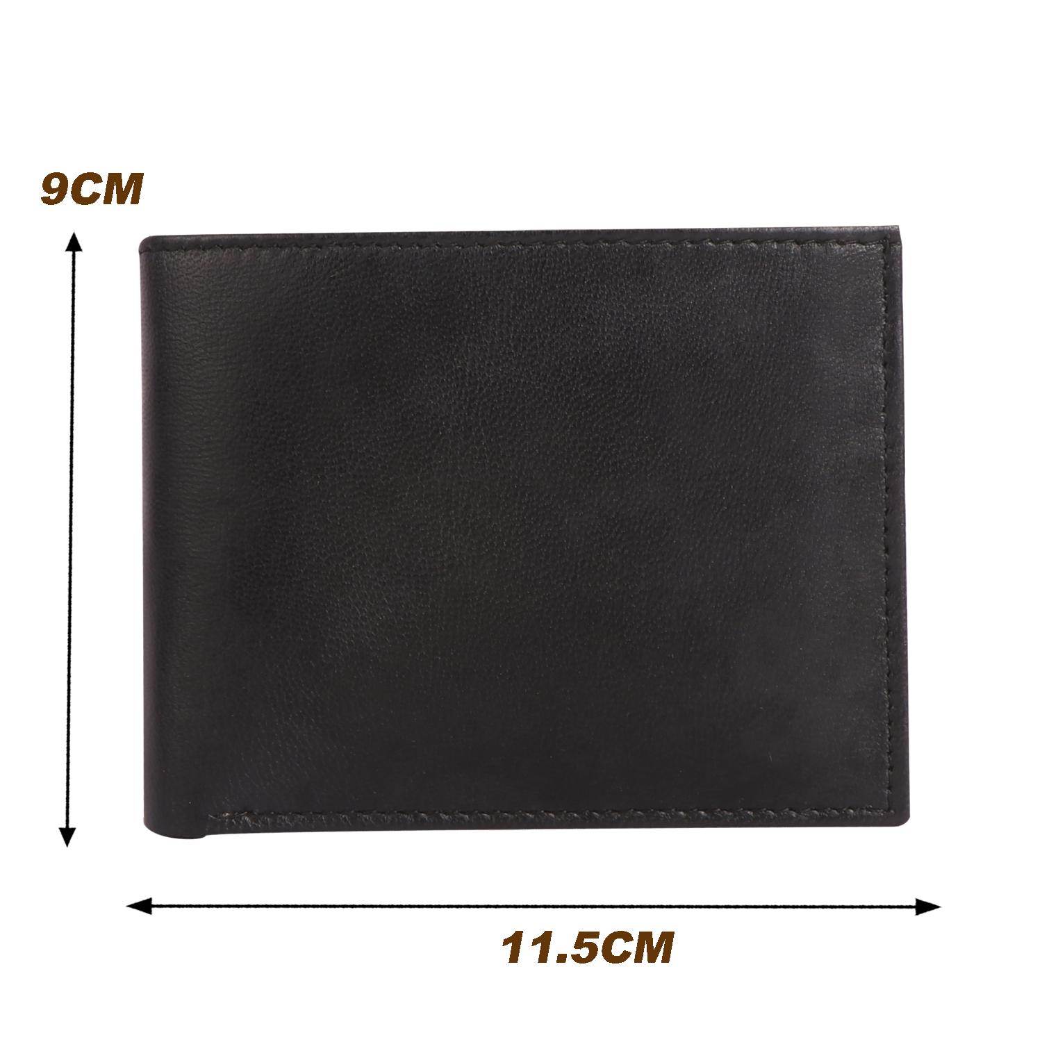 BI FOLD leather wallet black
