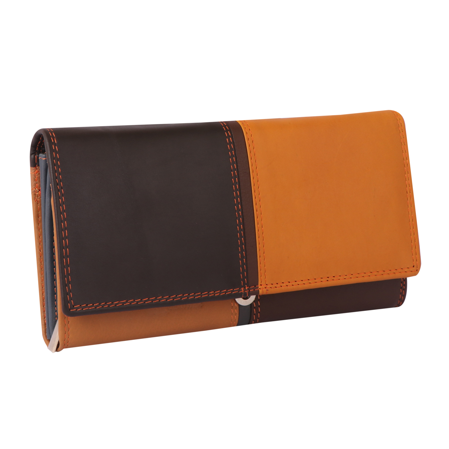 LADIES LEATHER WALLET MULTI